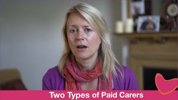 Two types of paid carer
