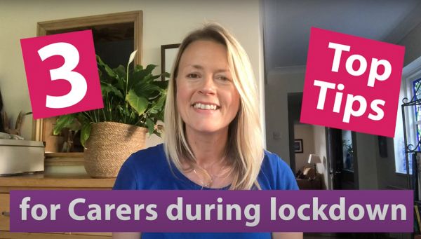 Three tips during lockdown